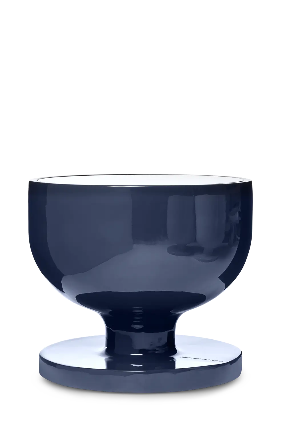 Elements 007 side table grey blue front view